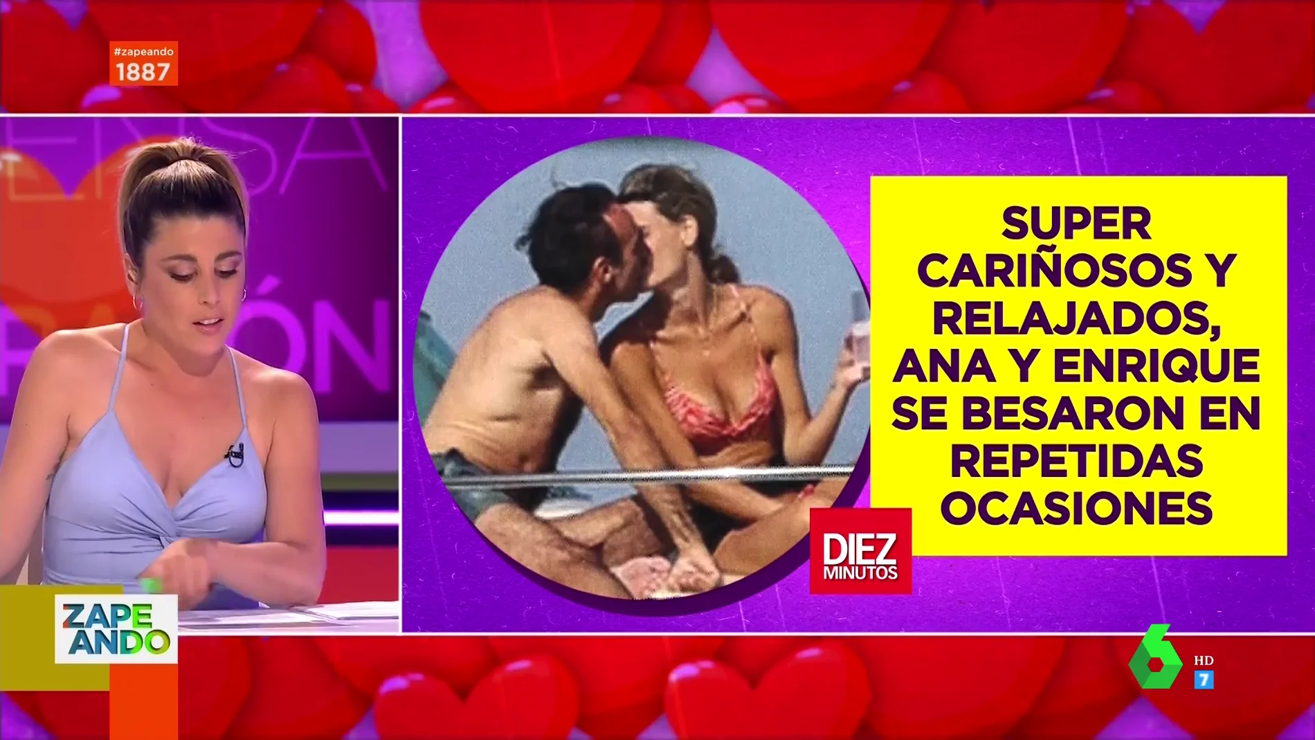 "Está como pidiendo limosna": la extraña posición de Enrique Ponce al besar a Ana Soria deja loca a Valeria Ros