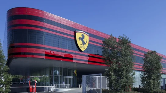El edificio del nuevo simulador de Ferrari El edificio del nuevo simulador de Ferrari