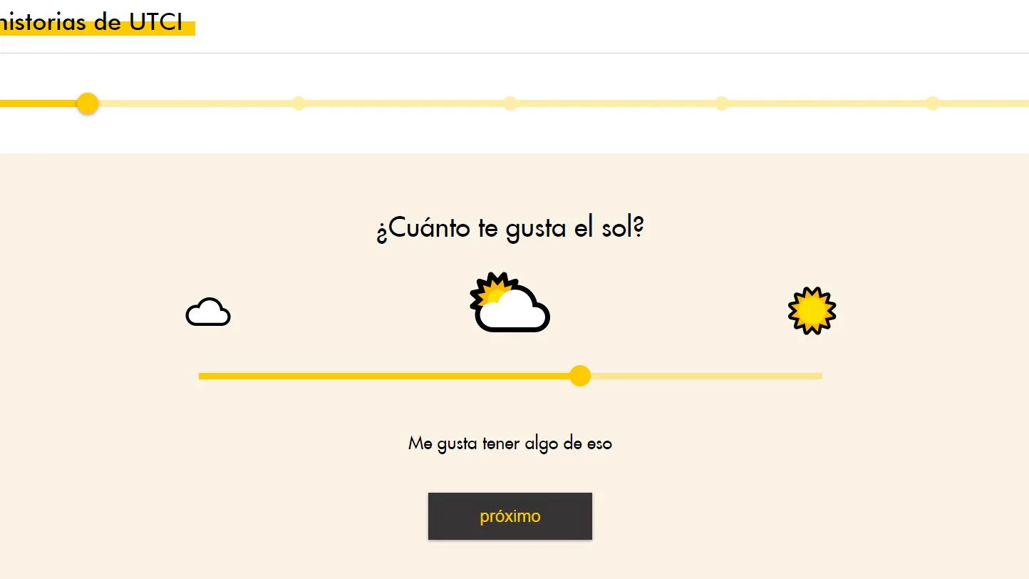 Aplicación sobre confort térmico Aplicación sobre confort térmico