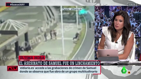 La reflexión de María Llapart sobre el asesinato de Samuel: "No sé que te pasa por la cabeza para matar a una persona a puñetazos" La reflexión de María Llapart sobre el asesinato de Samuel: "No sé que te pasa por la cabeza para matar a una persona a puñetazos"