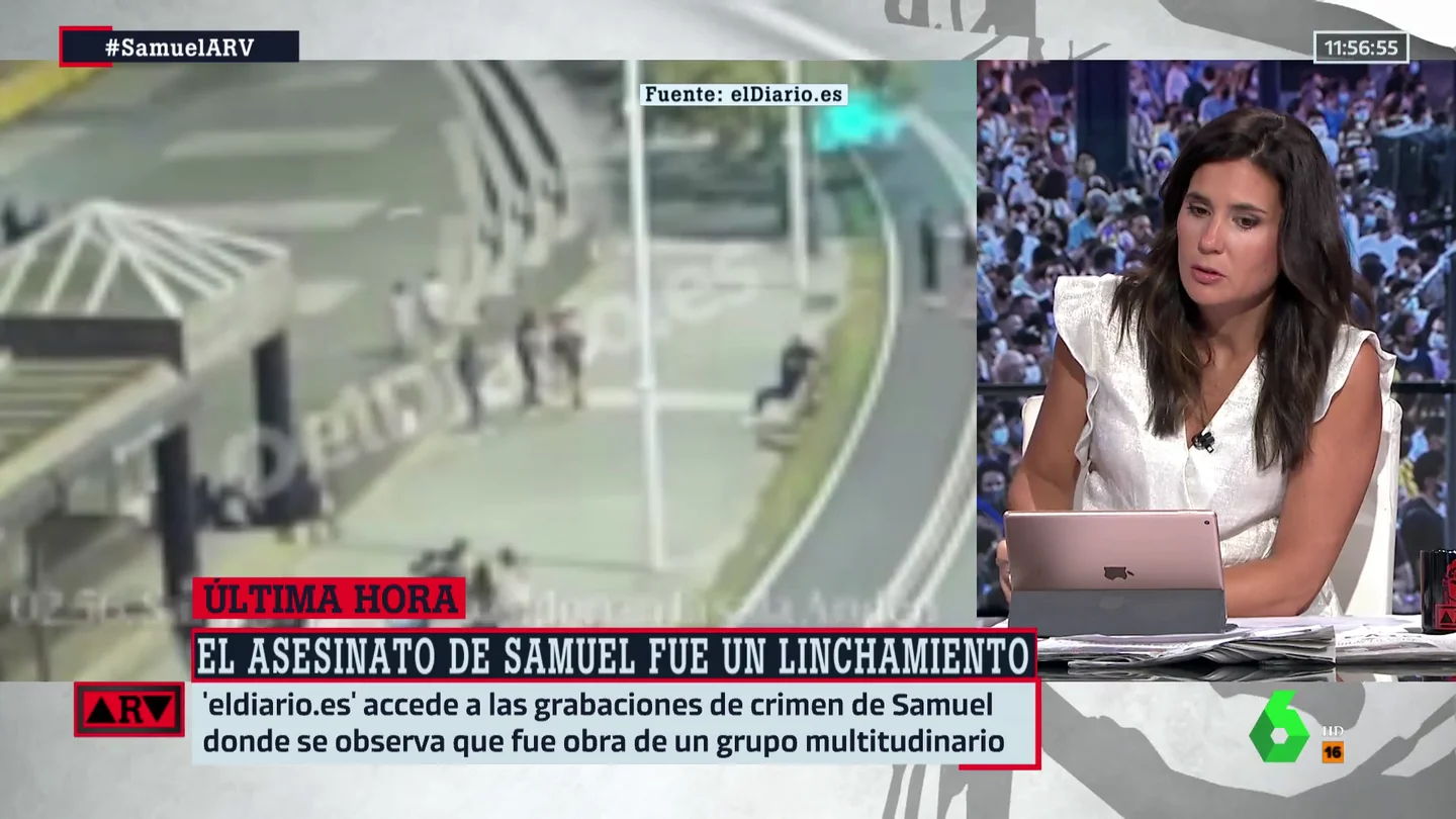 La reflexión de María Llapart sobre el asesinato de Samuel: "No sé que te pasa por la cabeza para matar a una persona a puñetazos" La reflexión de María Llapart sobre el asesinato de Samuel: "No sé que te pasa por la cabeza para matar a una persona a puñetazos"