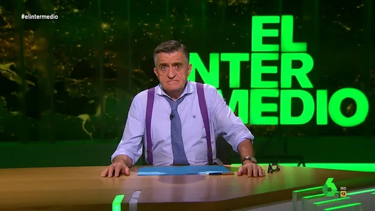 Wyoming, en El Intermedio Wyoming confiesa su sufrimiento por la forma en la que Pablo Iglesias se despidió de la política: "¿De verdad?"