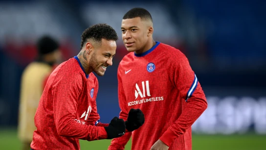 Neymar y Mbappé Neymar y Mbappé