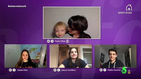 La reacción de Thais Villas cuando su hijo aparece por sorpresa en pleno directo de El Intermedio: "¡Vete con tu padre!" La reacción de Thais Villas cuando su hijo aparece por sorpresa en pleno directo de El Intermedio: "¡Vete con tu padre!"