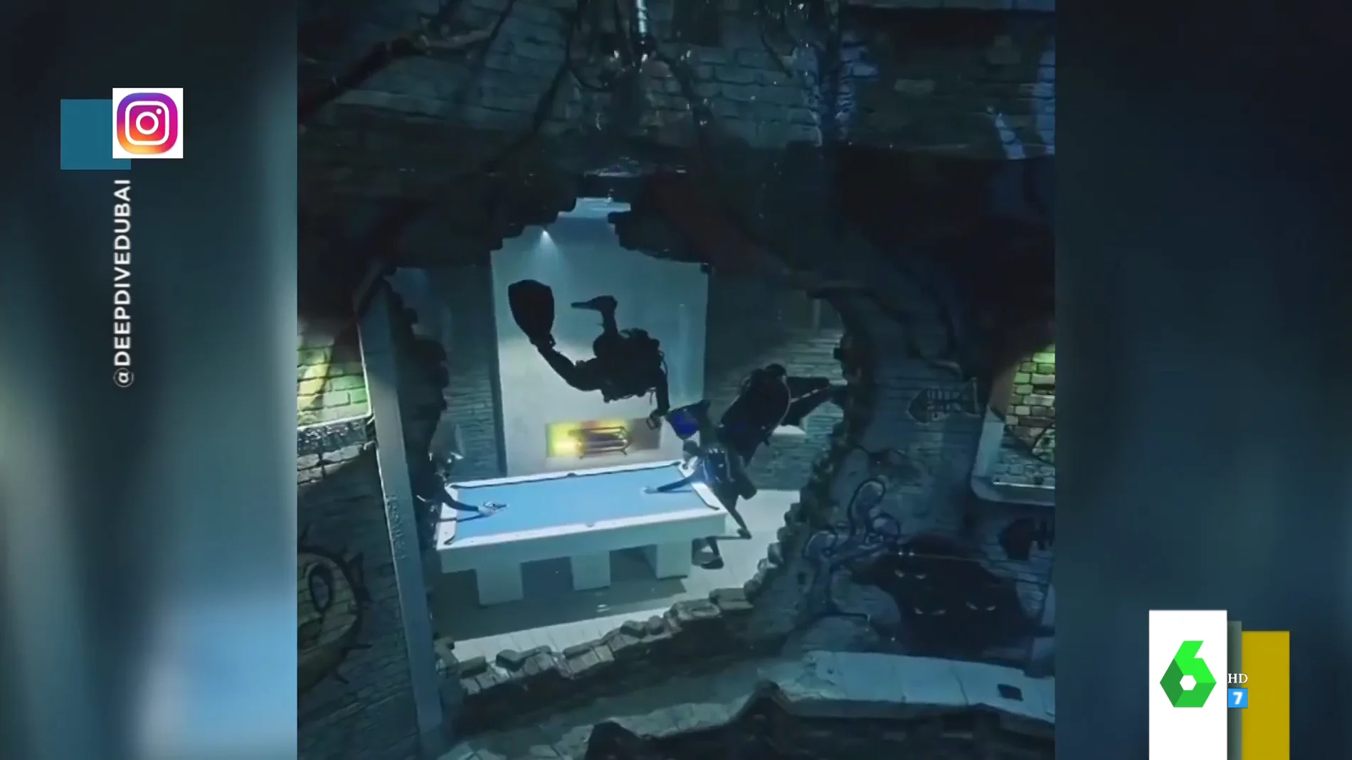 El espectacular vídeo de la piscina más profunda del mundo: así se sumerge Will Smith