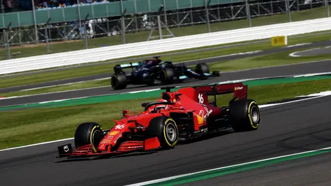 Leclerc no pudo contener a Hamilton Leclerc no pudo contener a Hamilton