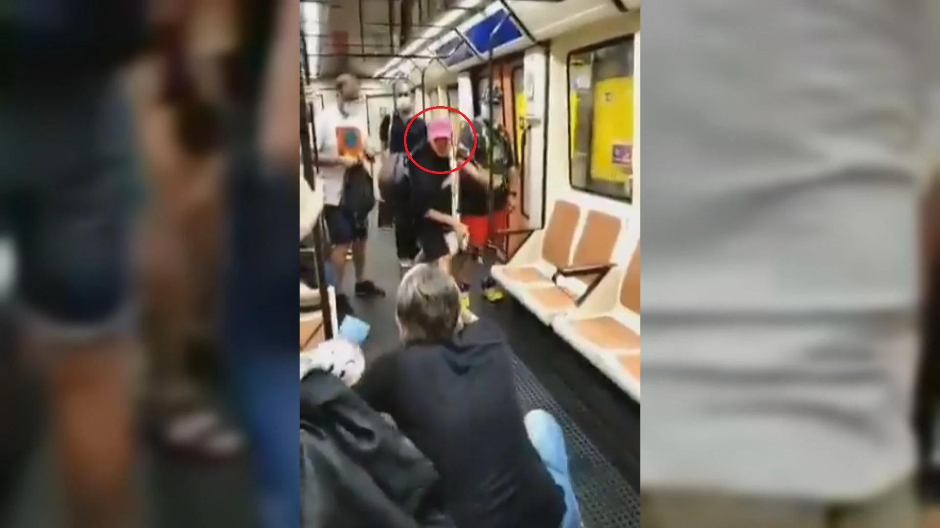 El agresor del Metro de Madrid