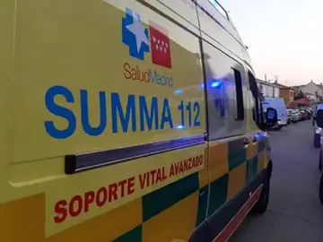 Imagen de una ambulancia del SUMMA 112
