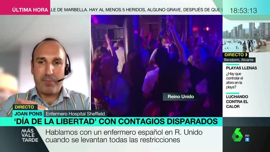 Joan Pons, enfermero Enfermero