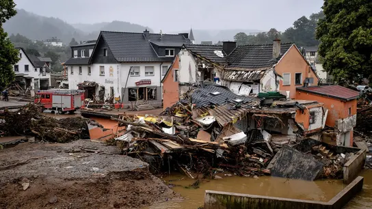 Daños tras las inundaciones en Alemania Daños tras las inundaciones en Alemania