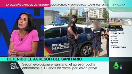 Estas son las penas a las que se podr&iacute;a enfrentar el agresor de un sanitario en el Metro de Madrid
