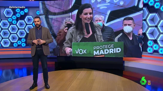 El mensaje de Dani Mateo a Monasterio tras confesar que no tiene título de arquitecta: "En Vox son duros con los 'simpapeles'" El mensaje de Dani Mateo a Monasterio tras confesar que no tiene título de arquitecta: "En Vox son duros con los 'simpapeles'"