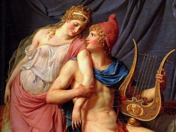 Los amores de Paris y Helena, de Jacques-Louis David