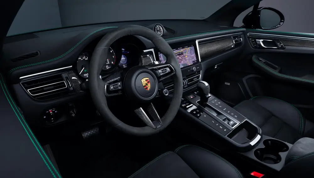 Interior del Porsche Macan 2022