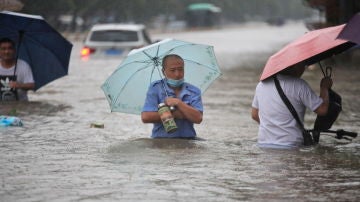 Inundaciones en Zhengzhou, China