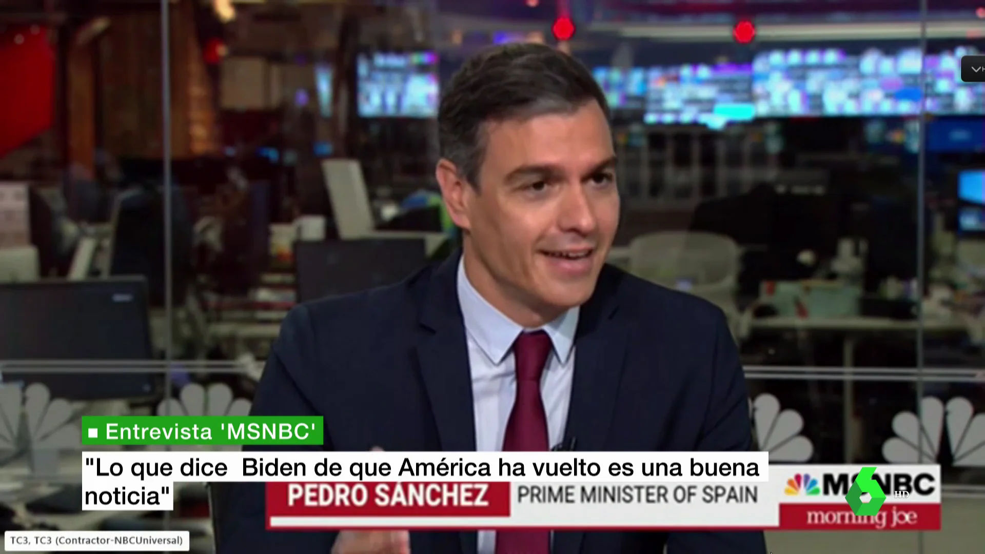 entrevista Sanchez en EEUU