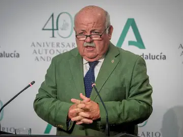 Jesús Aguirre, consejero de Salud y Familia de Andalucía
