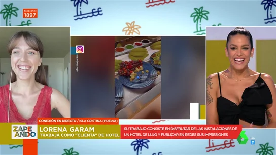 Ser cliente de un hotel todo el verano cobrando 4.000 euros: así es el trabajo de la influencer Lorena Garam en Huelva Ser cliente de un hotel todo el verano cobrando 4.000 euros: así es el trabajo de la influencer Lorena Garam en Huelva