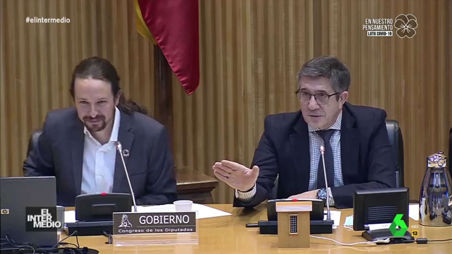 La verdadera conversación entre Iglesias y Espinosa de los Monteros en su rifirrafe en el Congreso: "Usted sale de aquí afeitado"