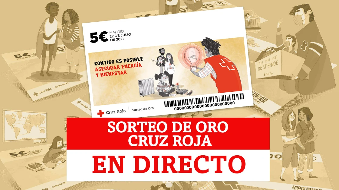 Sorteo de oro de la Cruz Roja 2021