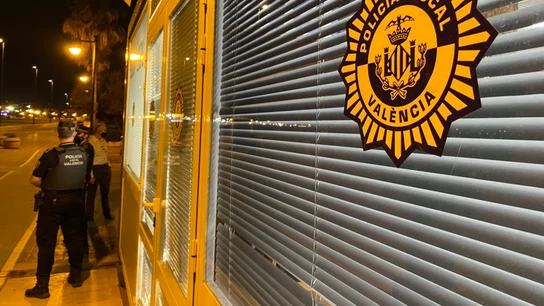 Imagen de archivo de agentes de la Policía Local de Valencia Imagen de archivo de agentes de la Policía Local de Valencia