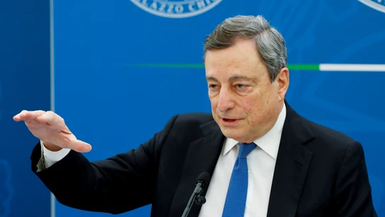 Mario Draghi, en una imagen de archivo Mario Draghi, en una imagen de archivo