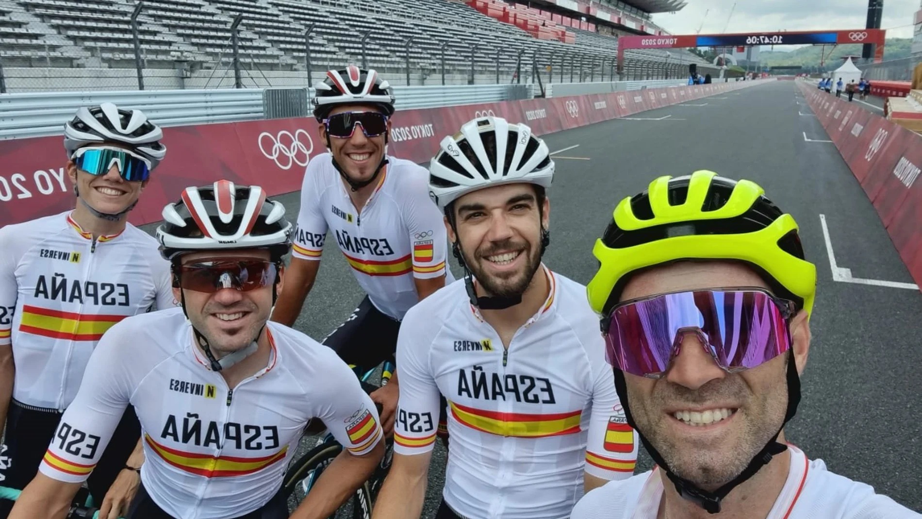 Selección española de ciclismo en Tokio
