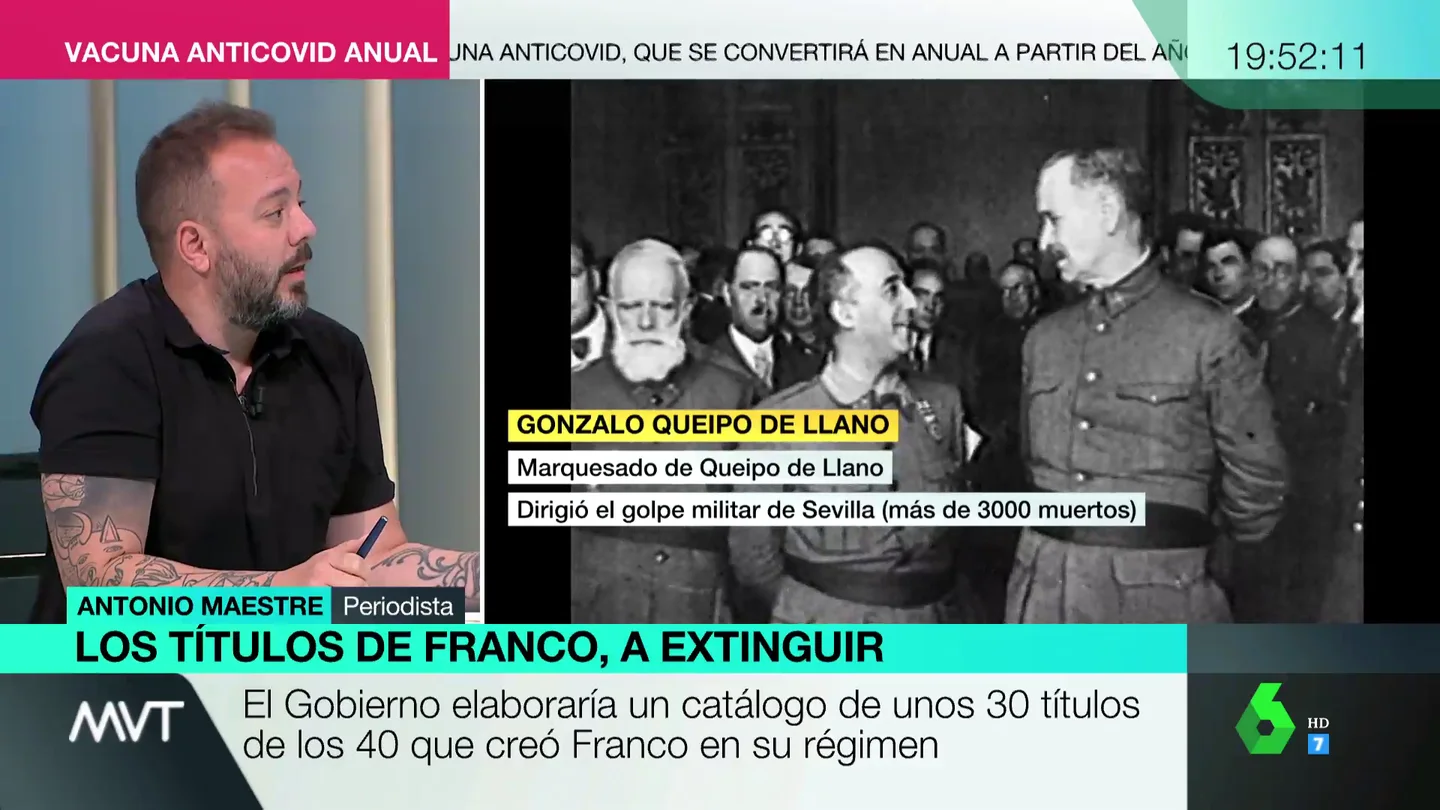 Antonio Maestre en Más Vale Tarde Antonio Maestre en Más Vale Tarde