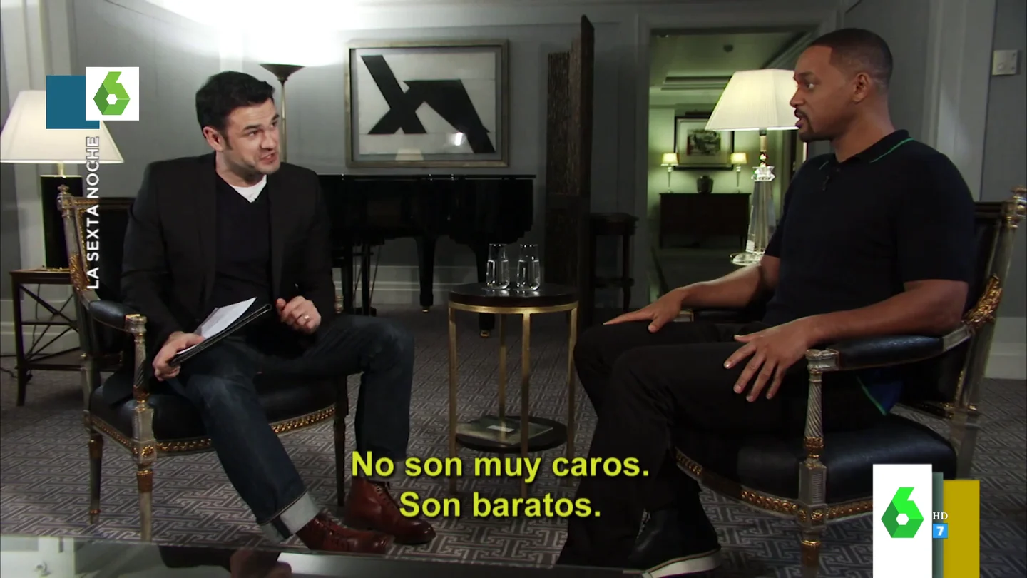Iñaki López desvela lo que le dijo Will Smith sobre Pablo Motos en su entrevista en laSexta Noche Iñaki López desvela lo que le dijo Will Smith sobre Pablo Motos en su entrevista en laSexta Noche