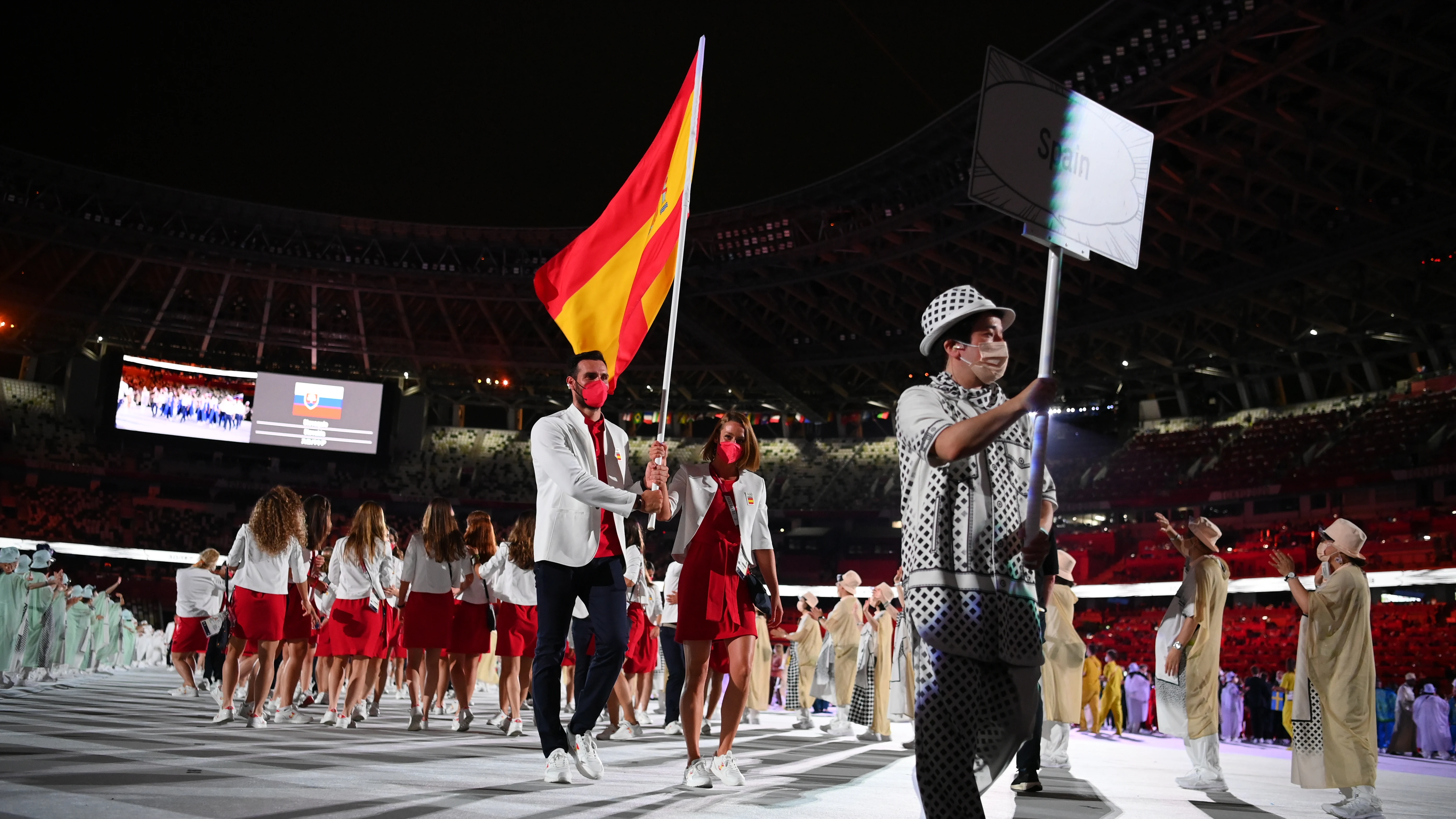 Así ha sido la ceremonia de apertura de los JJOO desde dentro de la expedición española