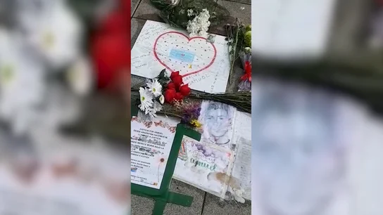 Altar improvisado a Samuel Luiz Samuel