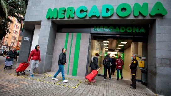Imagen de recurso de la entrada de un supermercado de Mercadona Mercadona