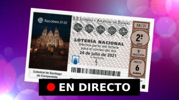 Sorteo Lotería Nacional: comprobar resultados de hoy, sábado 24 de julio, en directo