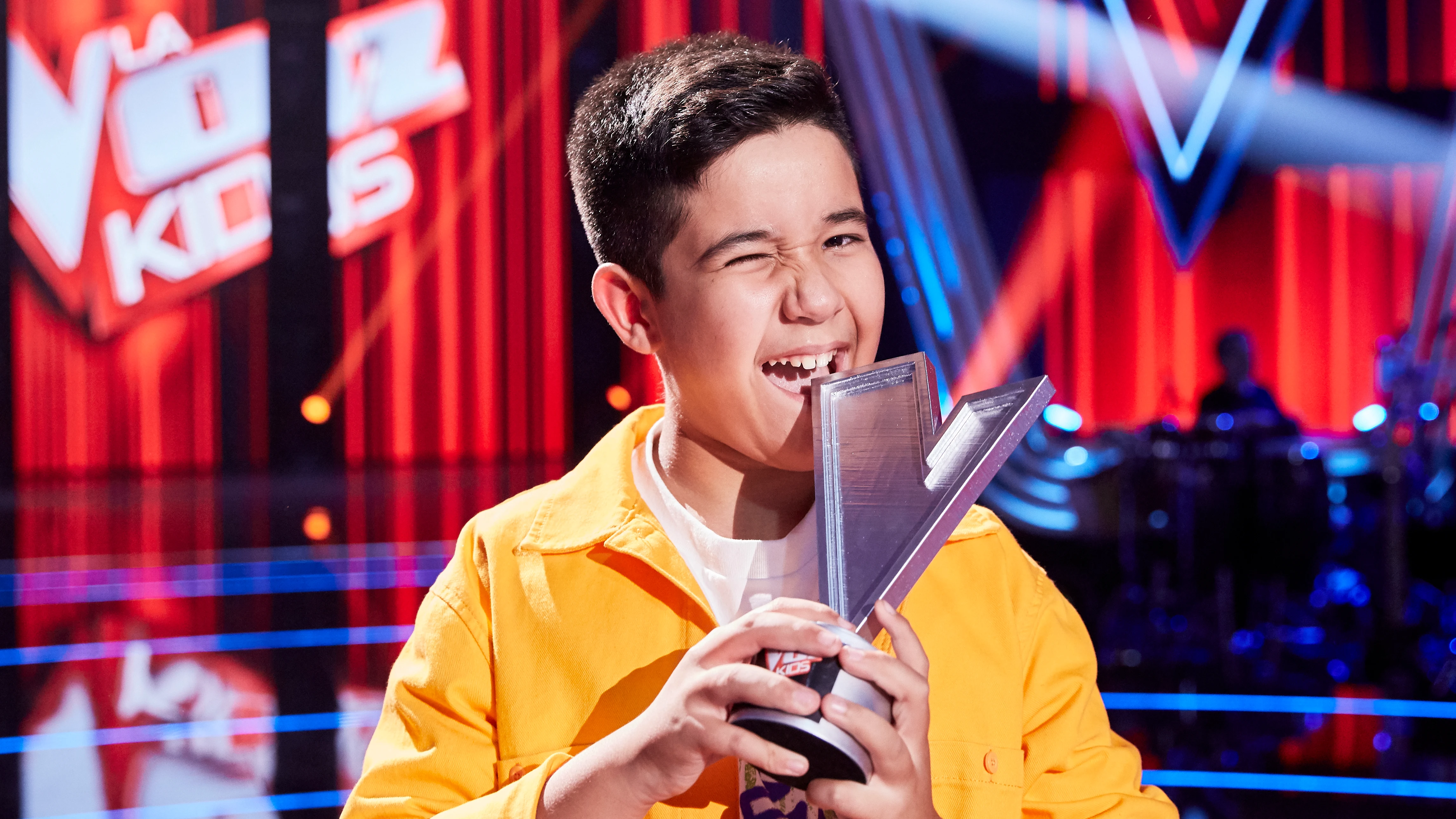 Levi Díaz, ganador de la segunda edición de La Voz Kids