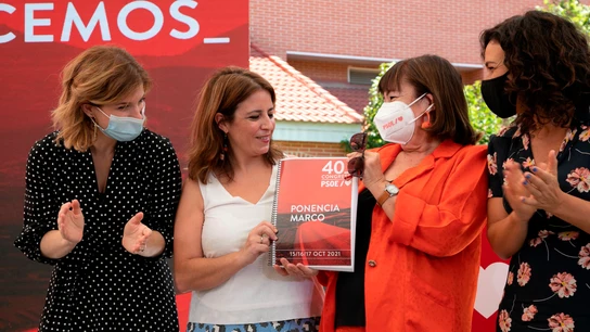 El PSOE presenta el documento de Ponencia Marco El PSOE presenta el documento de Ponencia Marco