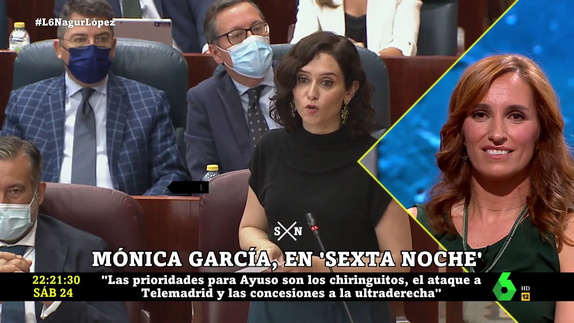 MÓNICA GARCIA Y AYUSO RELACIÓN PERSONAL