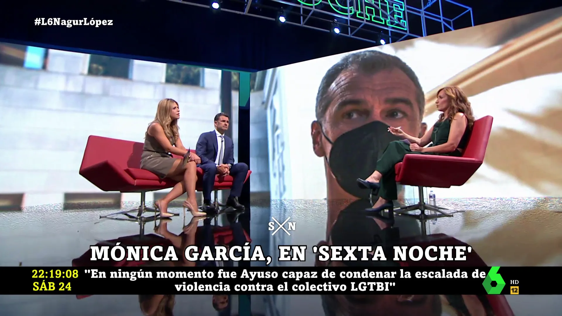 Mónica García en laSexta Noche