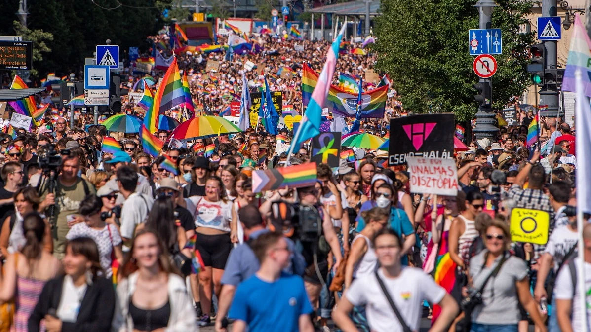 Manifestación del Orgullo en Hungría