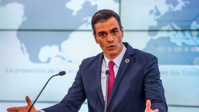 El presidente del Gobierno, Pedro Sánchez