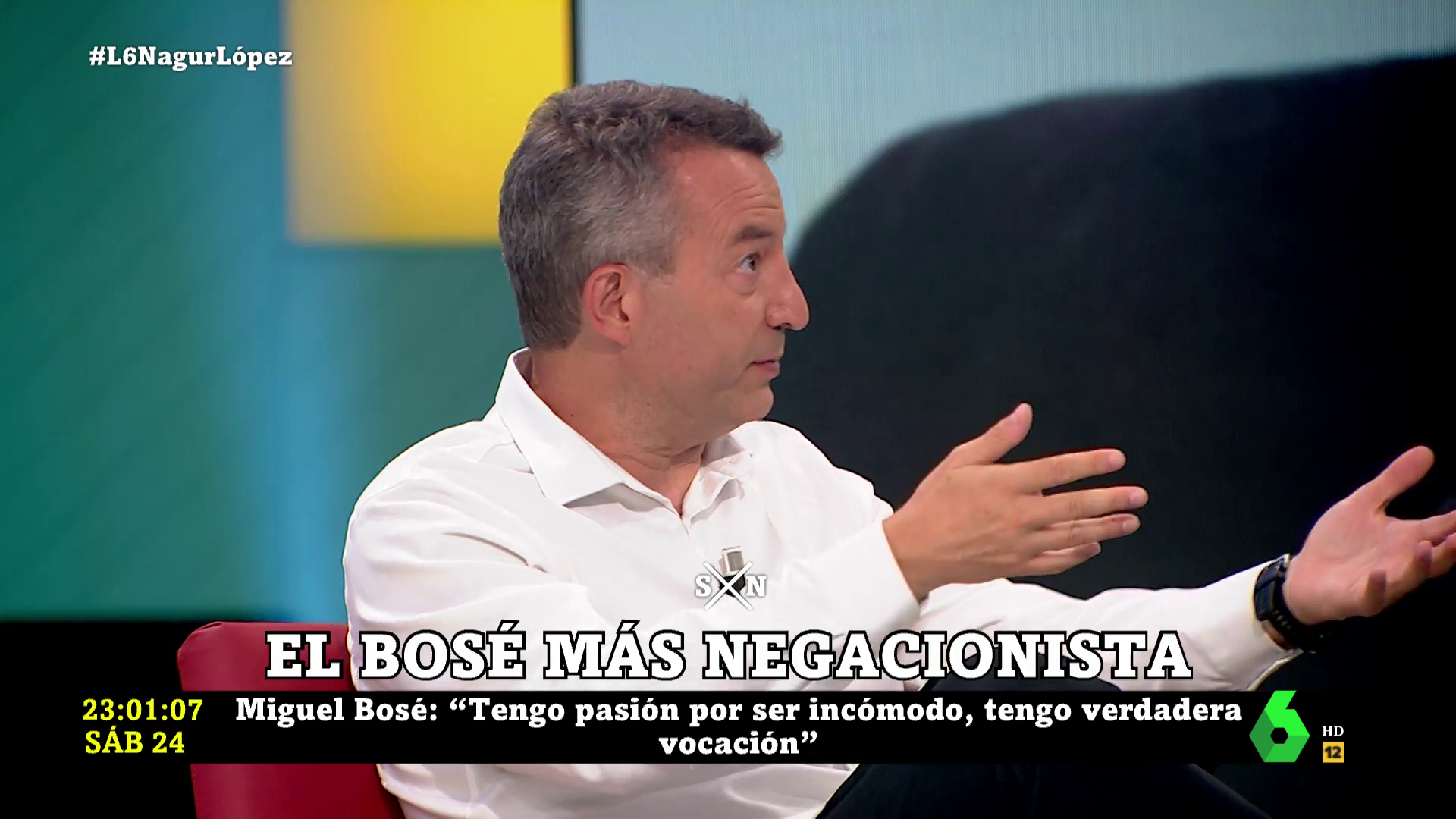 César Carballo acusa a Miguel Bosé de ser un "loco" tras sus declaraciones negacionistas contra las vacunas del coronavirus - Vimarsana News