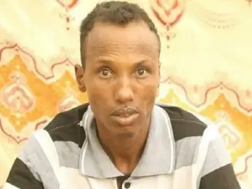 Imagen de Hussein Adan Ali, el hombre ejecutado en Somalia por violar y provocar la muerte a su hijastra