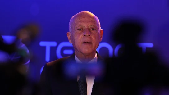 Kais Said, presidente de Túnez Kais Said, presidente de Túnez