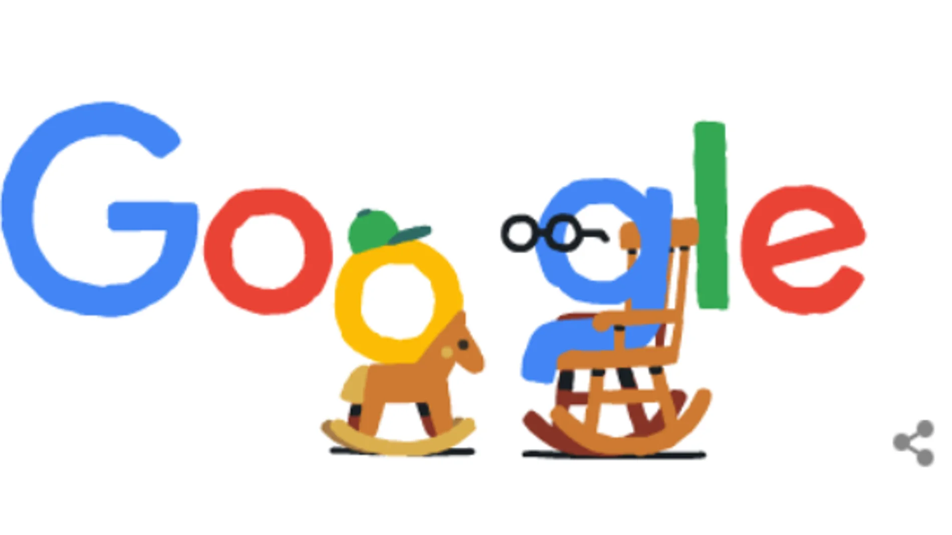 Día de los abuelos: así es el genial doodle de Google