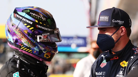 Hamilton y Verstappen Hamilton y Verstappen