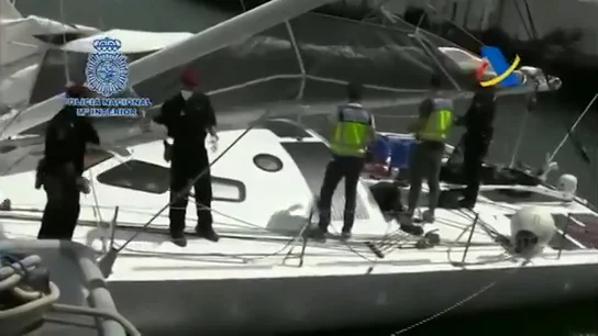 Intervienen una tonelada de cocaína oculta en un velero en medio del Atlántico Intervienen una tonelada de cocaína oculta en un velero en medio del Atlántico