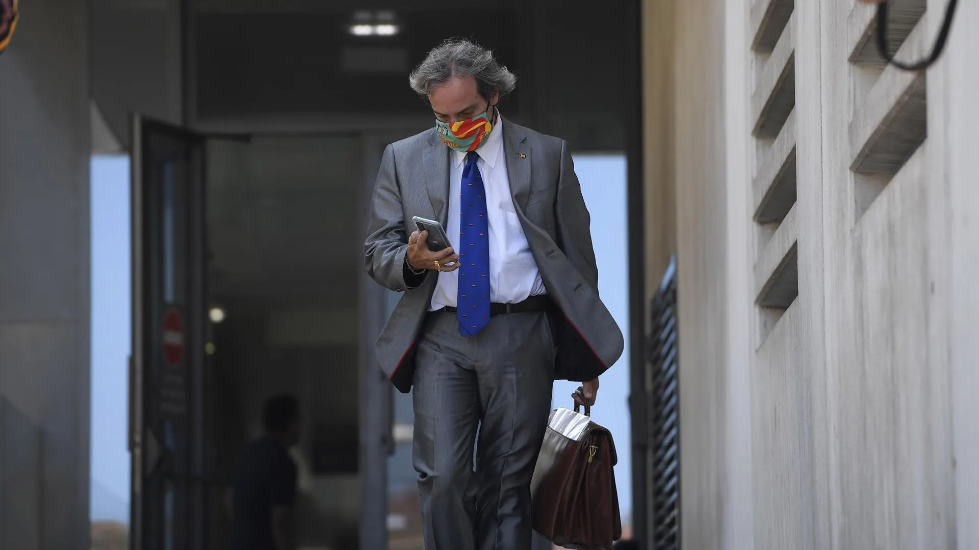 Germán-Ramón Inclán Méndez, abogado de los cuatro ciudadanos portugueses presuntamente implicados en un caso de violación a dos mujeres en una pensión de Gijón.