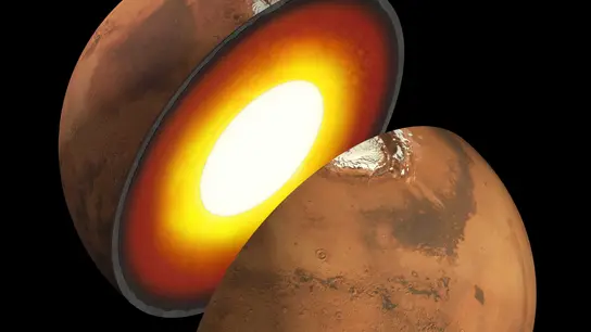 Estructura interna de Marte Estructura interna de Marte