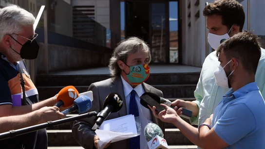 Germán-Ramón Inclán Méndez, abogado de los cuatro ciudadanos portugueses presuntamente implicados en un caso de violación Germán-Ramón Inclán Méndez, abogado de los cuatro ciudadanos portugueses presuntamente implicados en un caso de violación