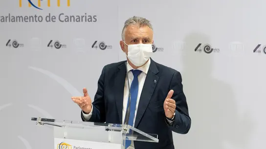 El presidente de Canarias, Ángel Víctor Torres El presidente de Canarias, Ángel Víctor Torres