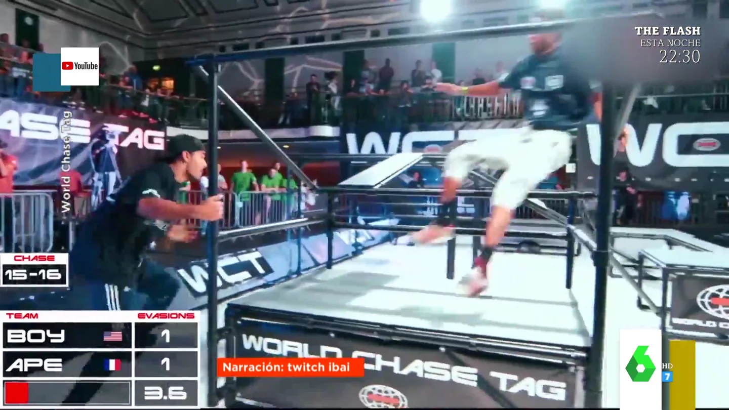 La efusiva retransmisión de Ibai de un campeonato de Chase Tag: así es el deporte que arrasa en Twitch La efusiva retransmisión de Ibai de un campeonato de Chase Tag: así es el deporte que arrasa en Twitch